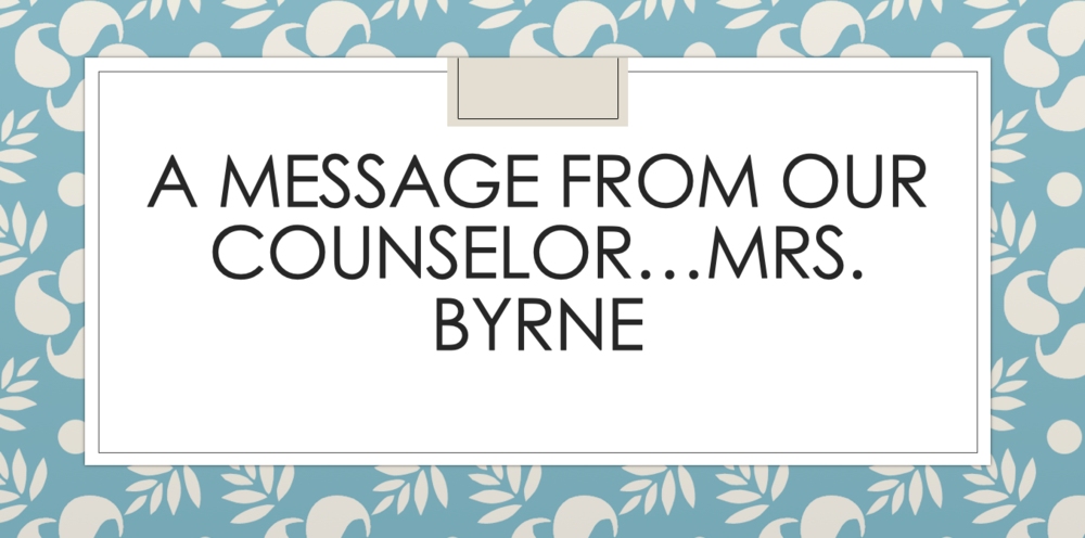 Counselor Letter