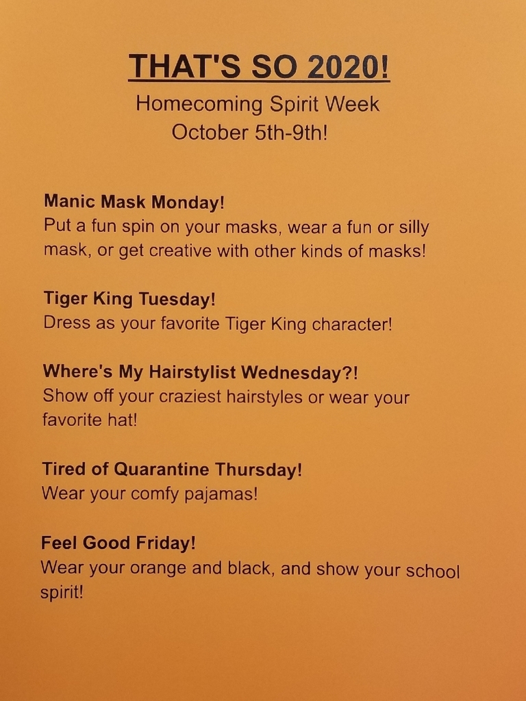 Spirit Week!