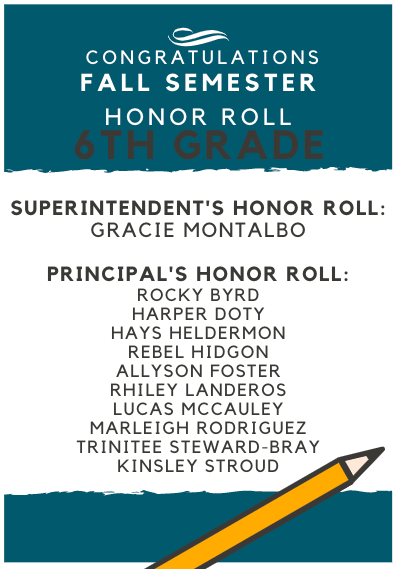 MS HONOR ROLL