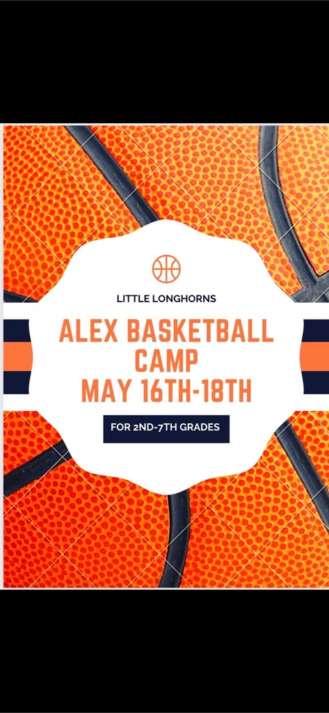 Alex little kid camp!! Fliers will be sent home with students very soon  